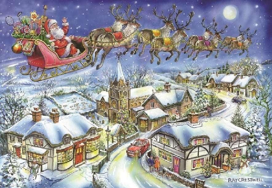 Czas Bożego Narodzenia puzzle online