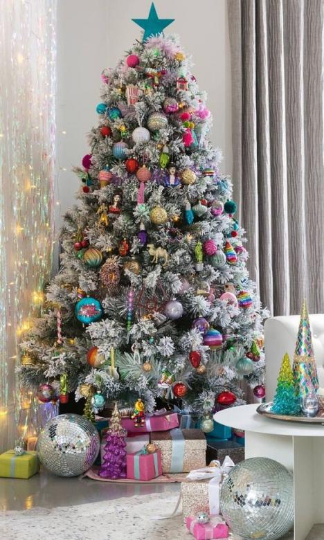 Świąteczne drzewko puzzle online