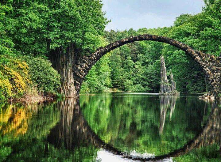 Most starożytnego, Kolpino, Rosja puzzle online