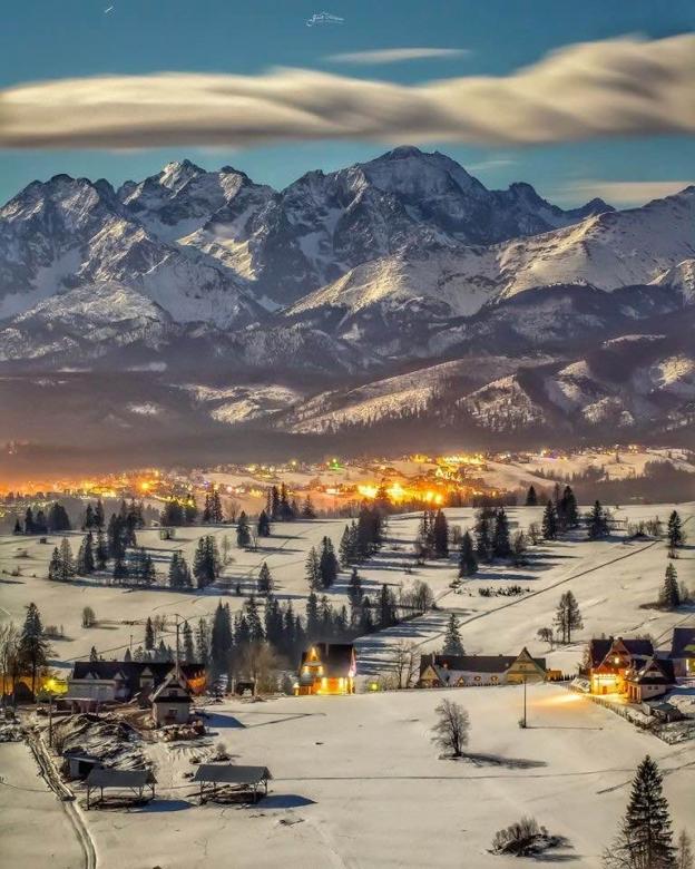 Piękne polskie Tatry zimą puzzle online
