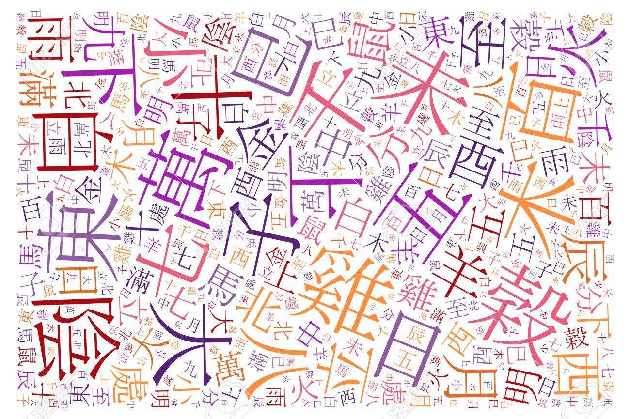Alfabet chiński puzzle online