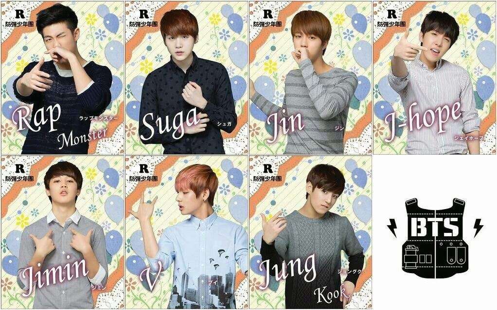 BTS NAMES - 25 pieces - Play Jigsaw Puzzle for free at Puzzle Factory