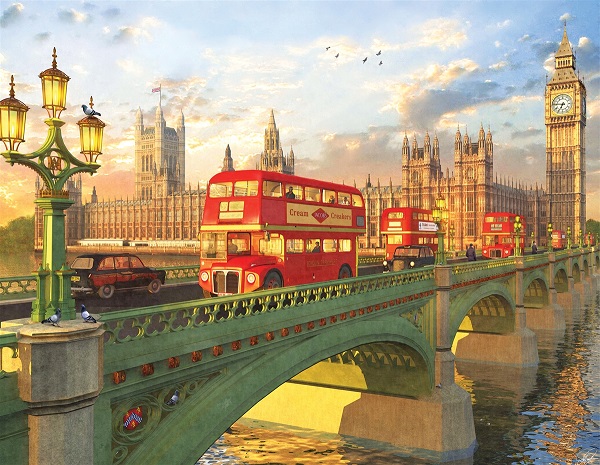 Londyński krajobraz. puzzle online