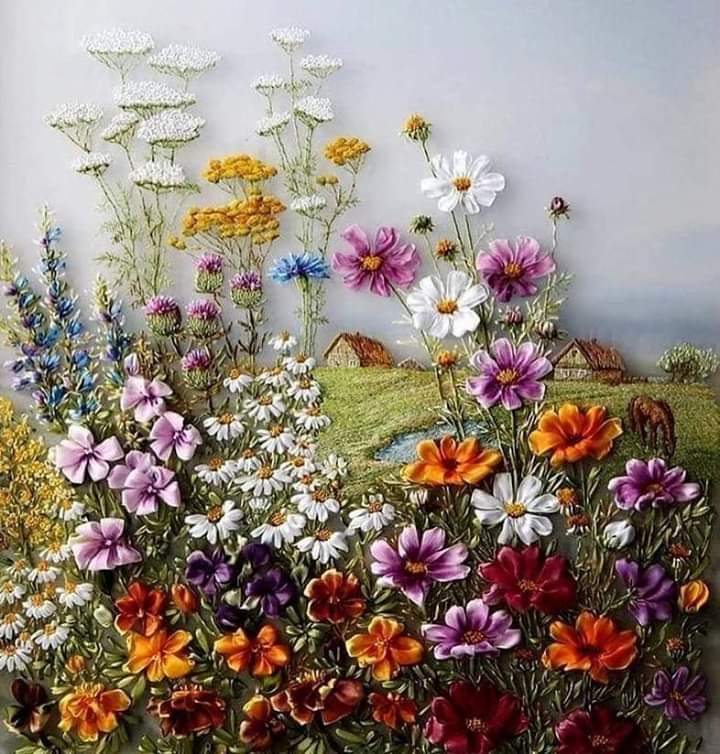 Kwiaty kwiatuszki puzzle online