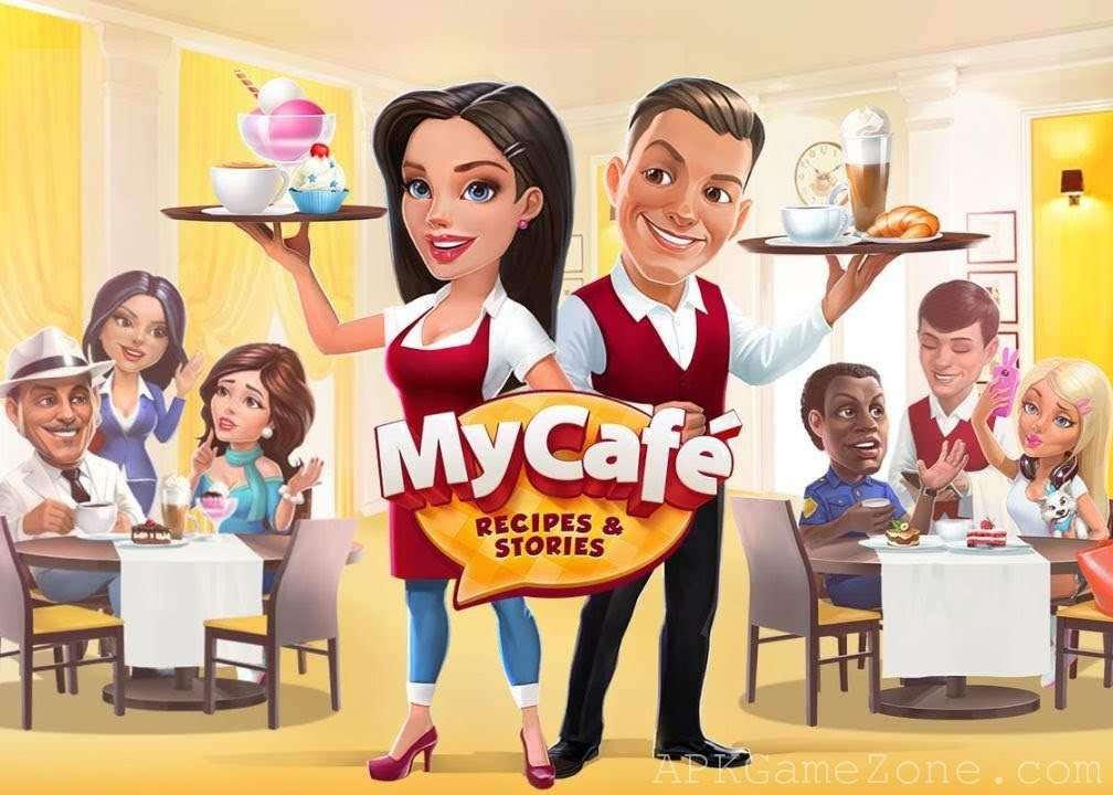 My Cafe Recipes and stories puzzle online