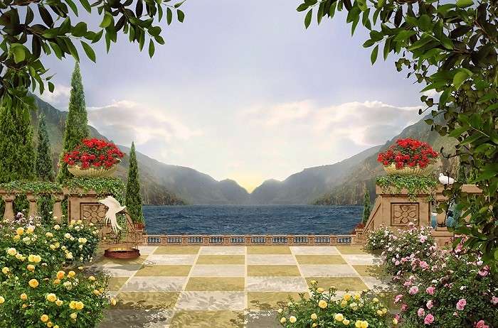 Piękna panorama. puzzle online