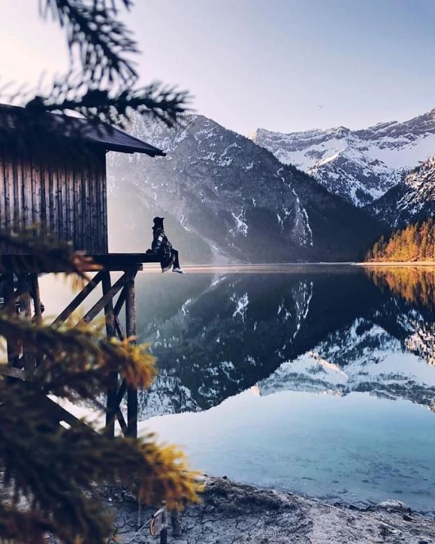 piękna oaza ciszy w Austrii puzzle online