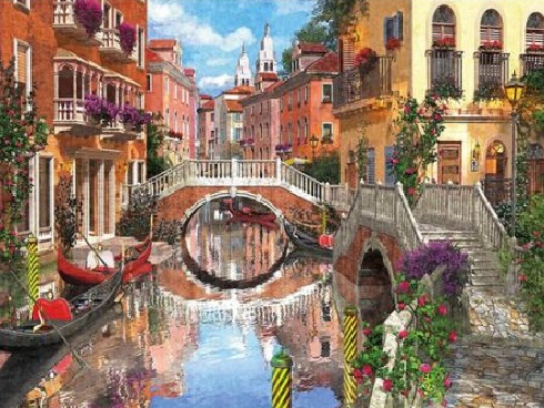 Wenecja w Malarstwie. puzzle online