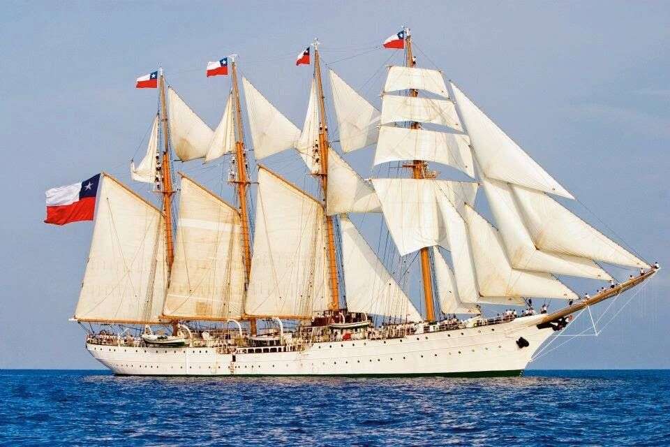 Esmeralda - chilijski okręt treningowy marynarki w puzzle online