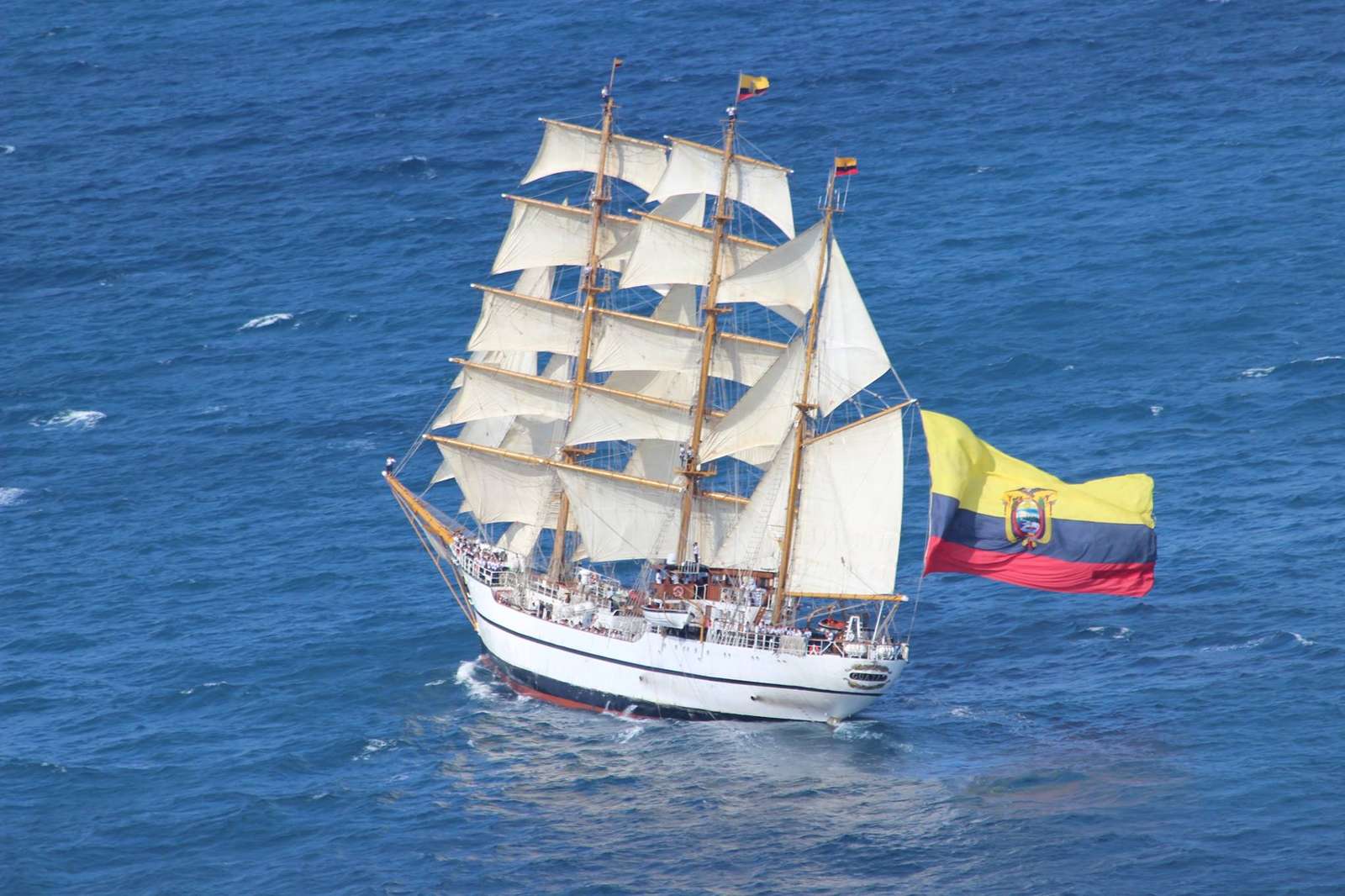 Guayas - statek szkoleniowy marynarki wojennej Ekw puzzle online