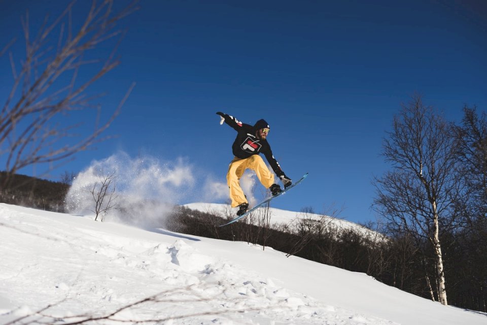 Darmowa jazda na snowboardzie puzzle online