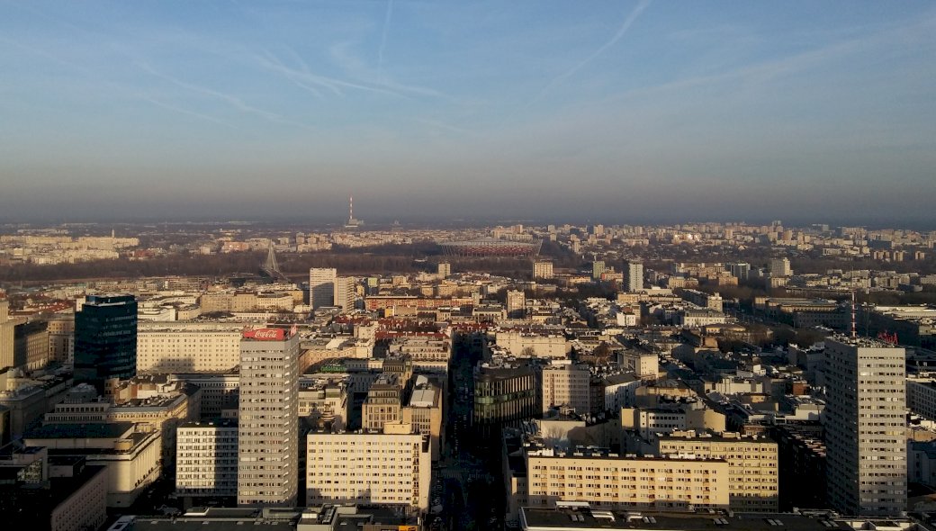 Panorama Warszawy puzzle online