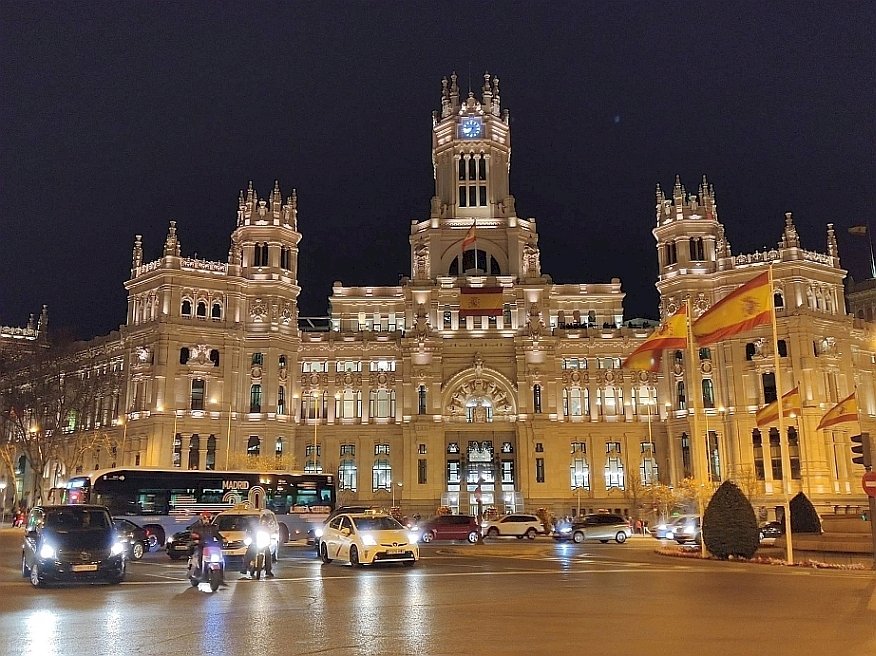 Wieczorem w Madrycie puzzle online