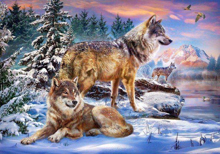 Wolf - the symbol of Cursed Soldiers jigsaw puzzle