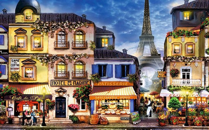 Alleys of Paris. puzzle