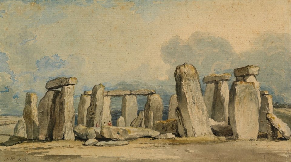 Stonehenge, 1845 puzzle online