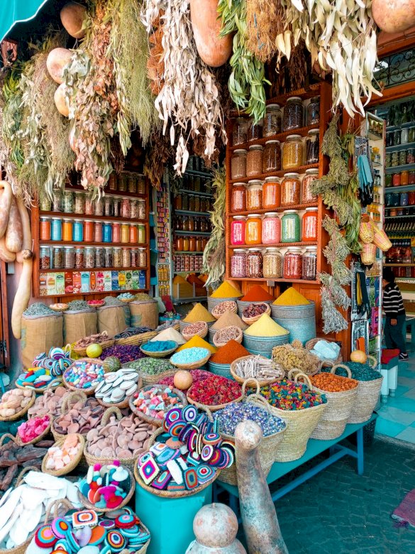Marrakesz, miasto w Maroku puzzle online