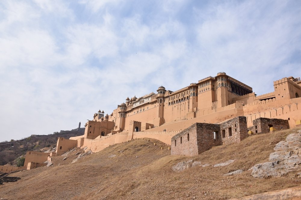 Amber Fort Jaipur India puzzle online