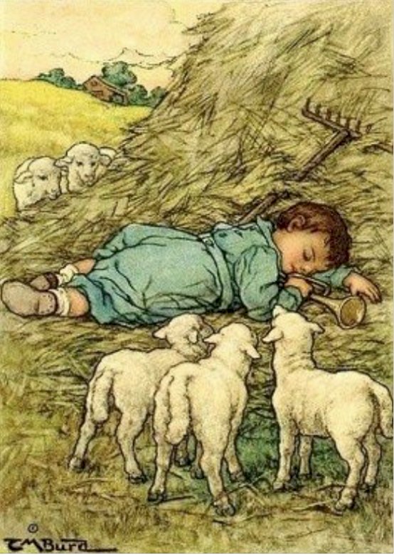 pasáček ovcí nám usnul puzzle online