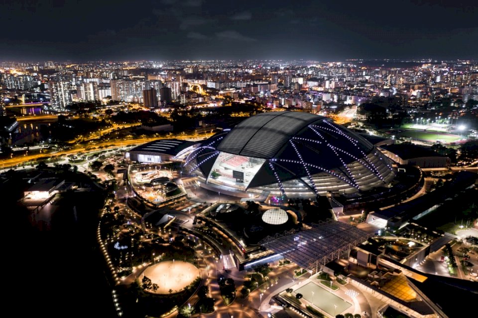 Stadion sportowy w Singapurze puzzle online