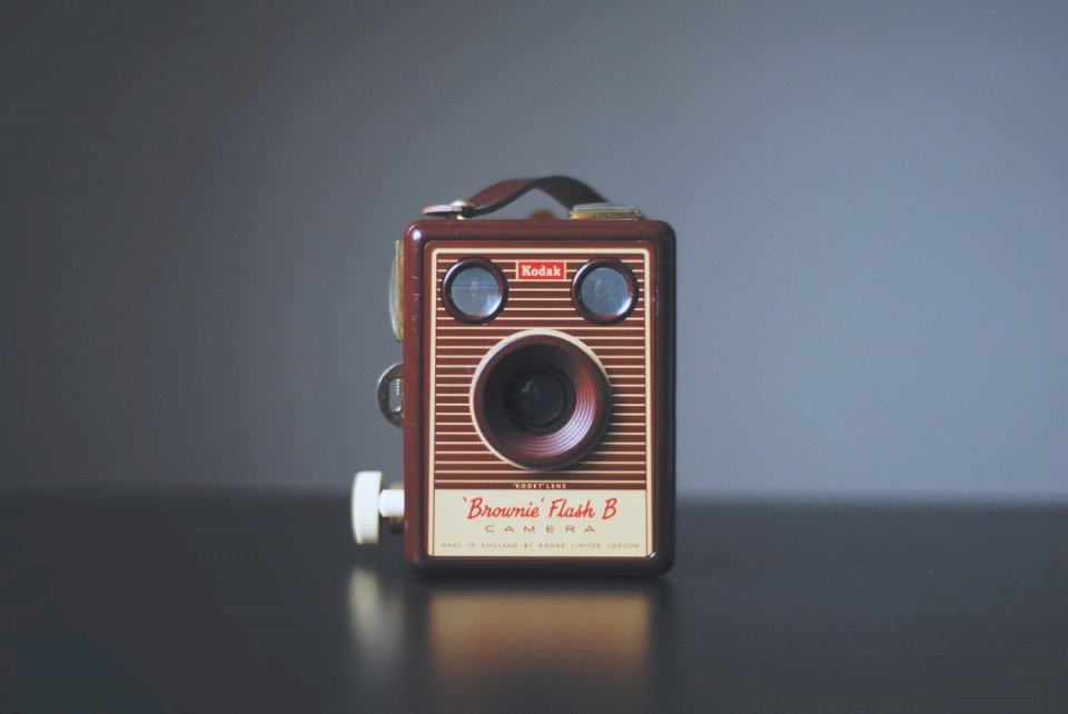 Stary Kodak Box mojej nan puzzle online