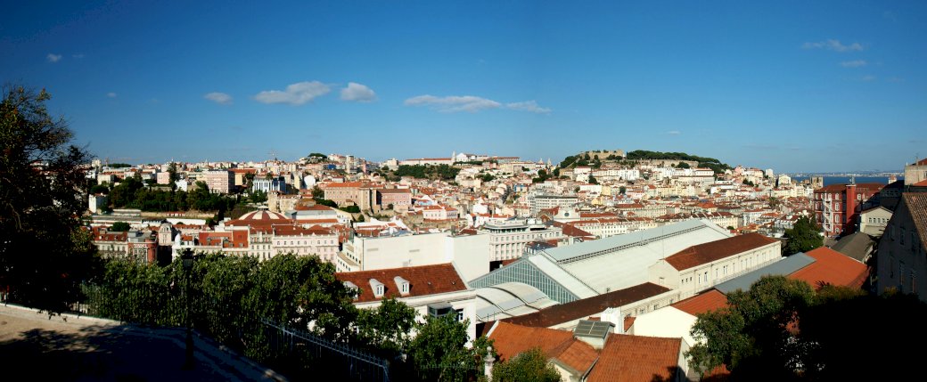 panorama Lizbony puzzle online