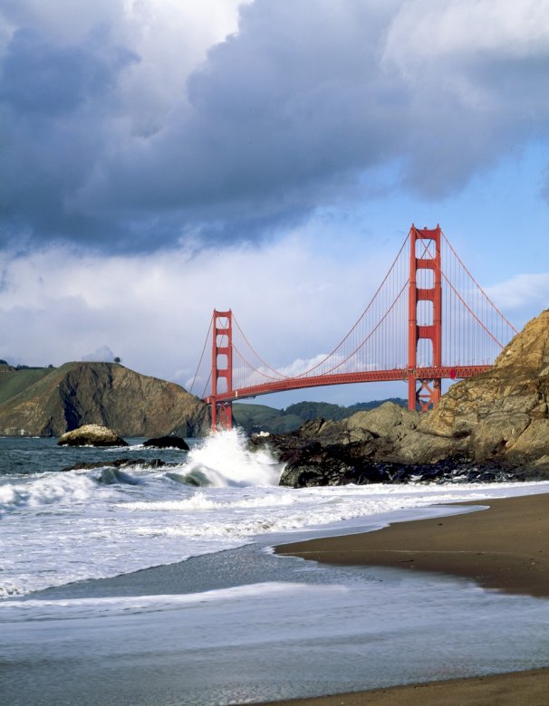 Golden Gate Bridge, Ameryka puzzle online