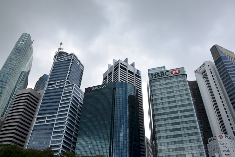Banki w Singapurze puzzle online