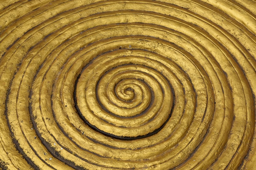 spirala na podłodze świątyni puzzle online