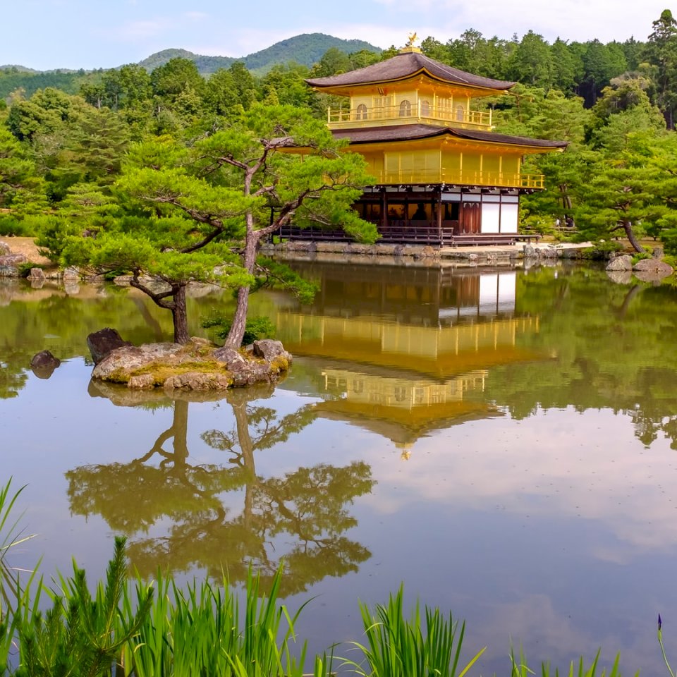 Gyllene templet, Kyoto Japan pussel