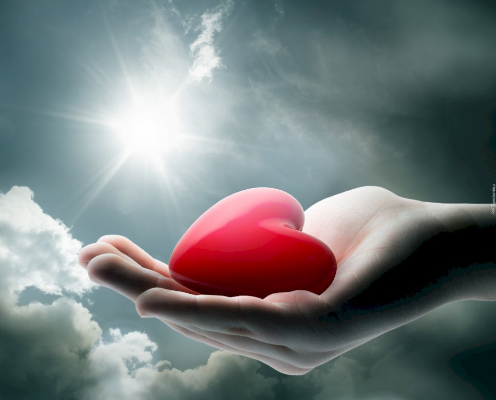 Serce- symbol miłości Pana Jezusa do człowieka. puzzle online