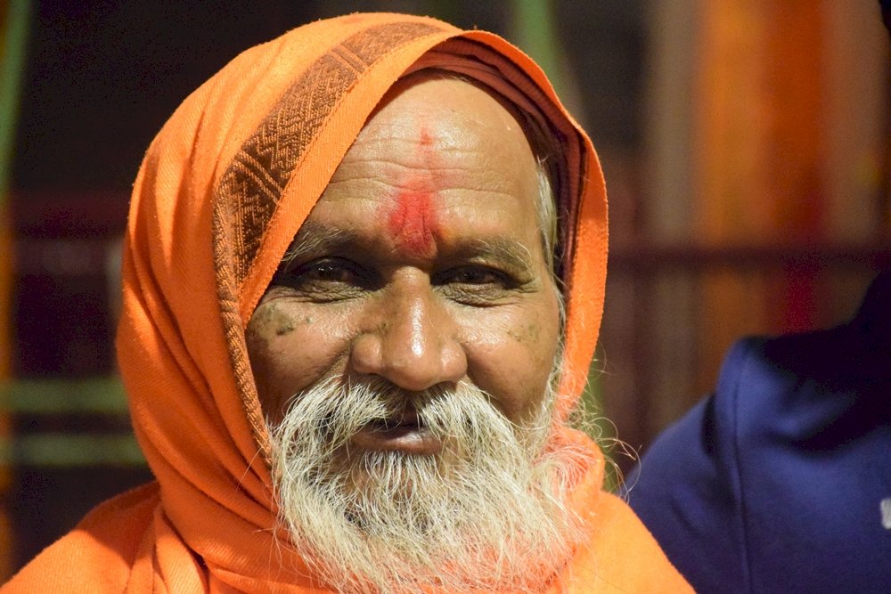 twarze Indii w Varanasi puzzle online