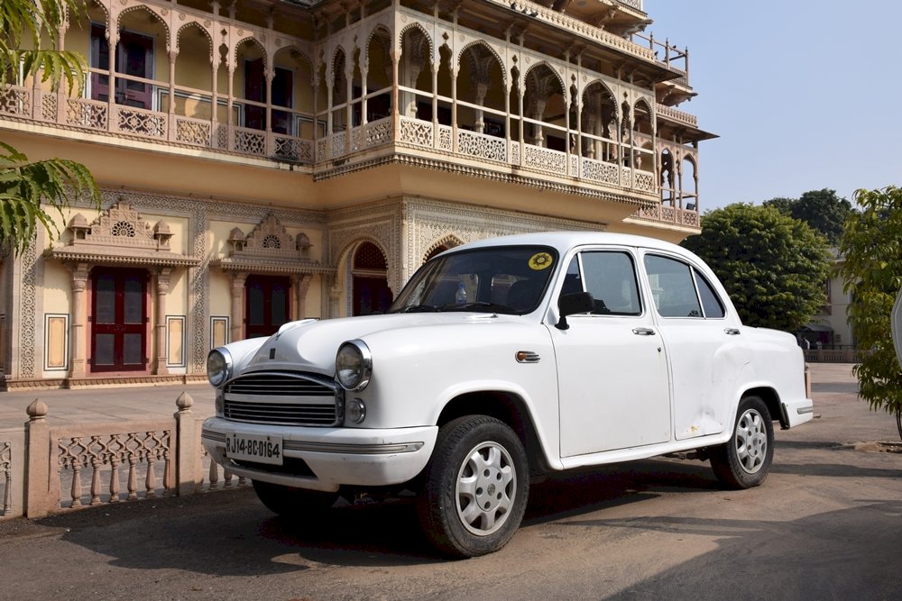 všechny klasické městské paláce Jaipur skládačka