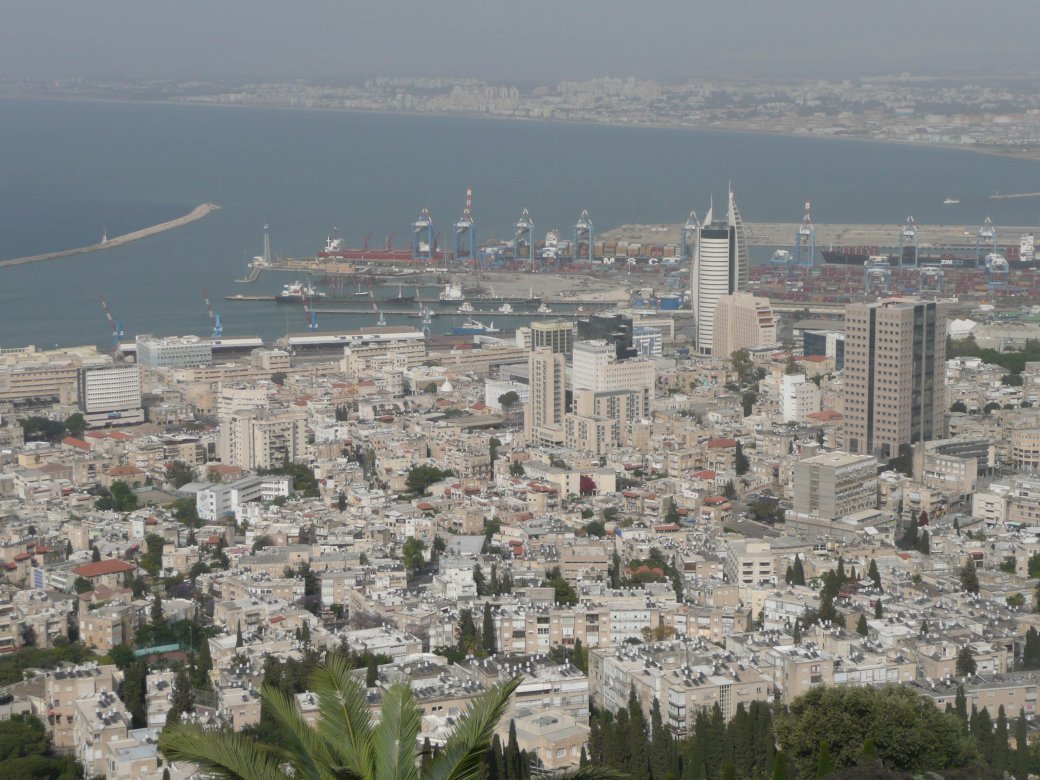 View from Mount Carmel to Haifa jigsaw puzzle