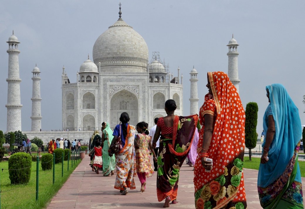 Świątynia Taj-mahal puzzle online