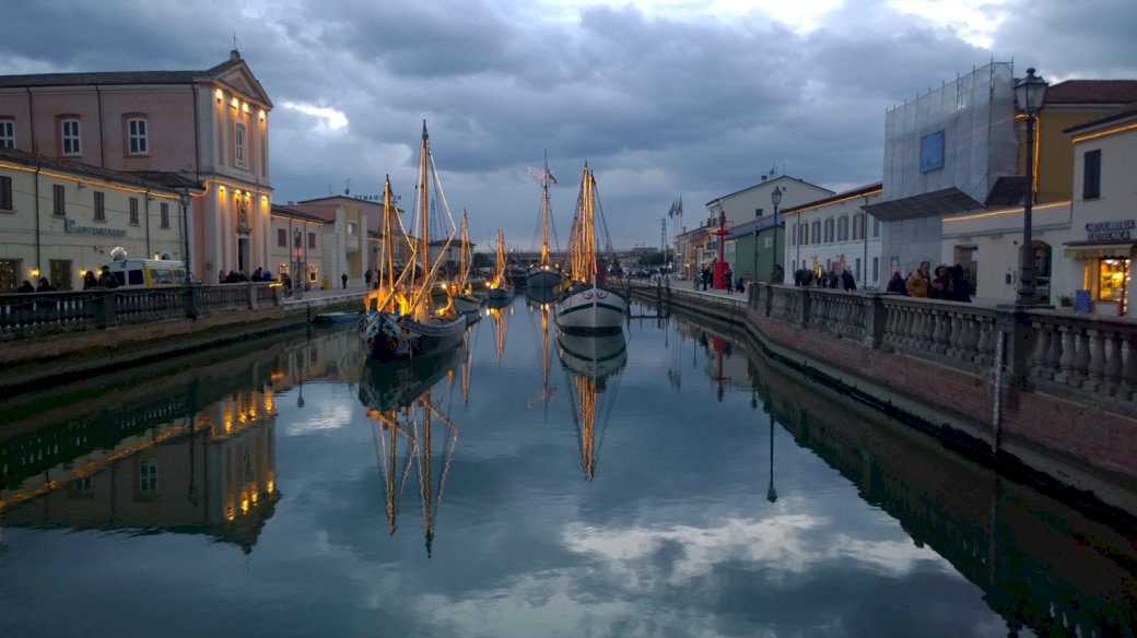 Boże Narodzenie w Cesenatico puzzle online