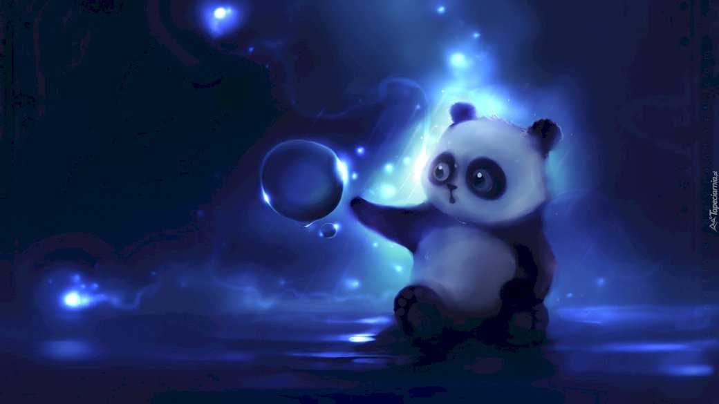 Panda i Bańka puzzle online