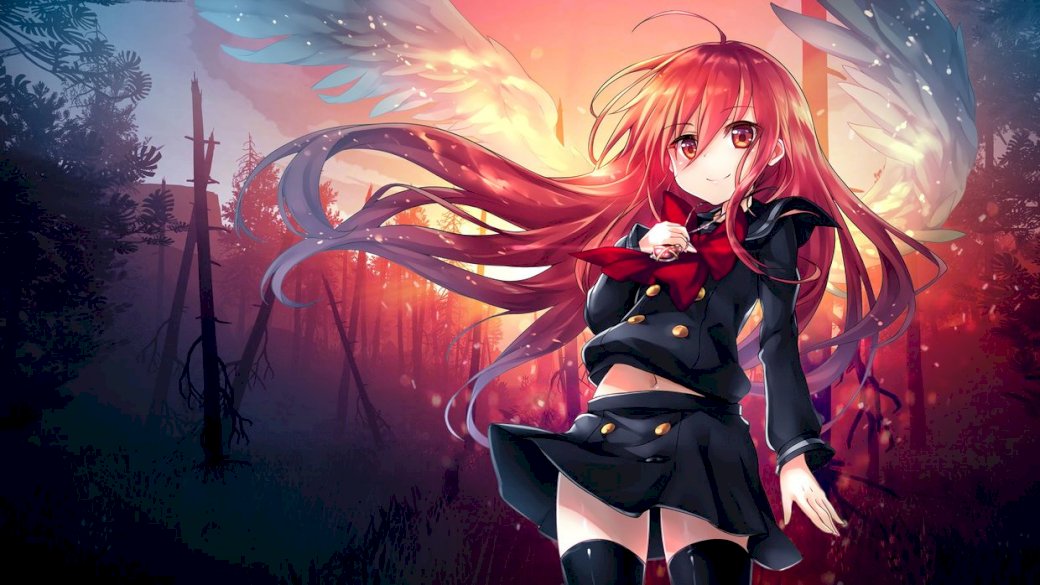 anime dziewczyna anioł puzzle online