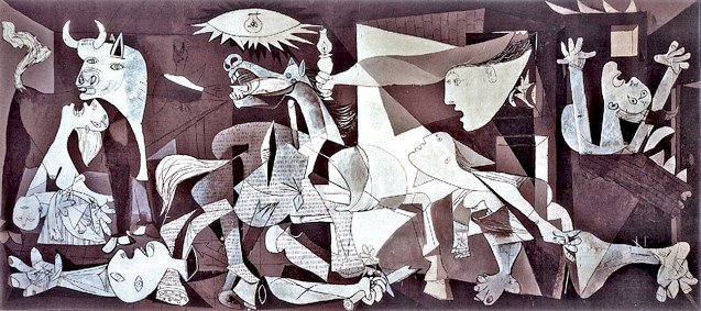 Guernica Picasso puzzle online