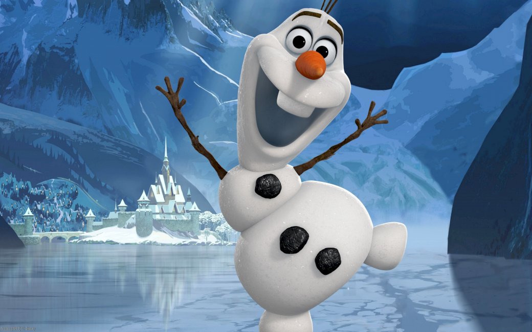 Olaf muñeco de nieve, nieve - Puzzle Factory