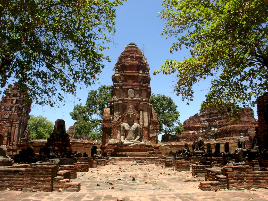 Ayutthaya w Tajlandii puzzle online