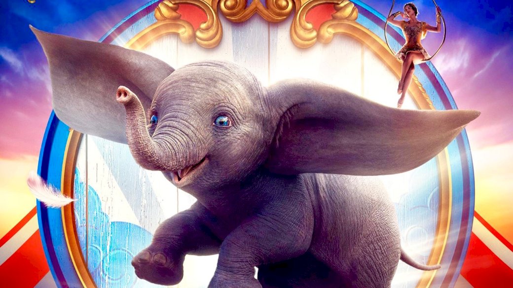puzzle słonik Dumbo puzzle online