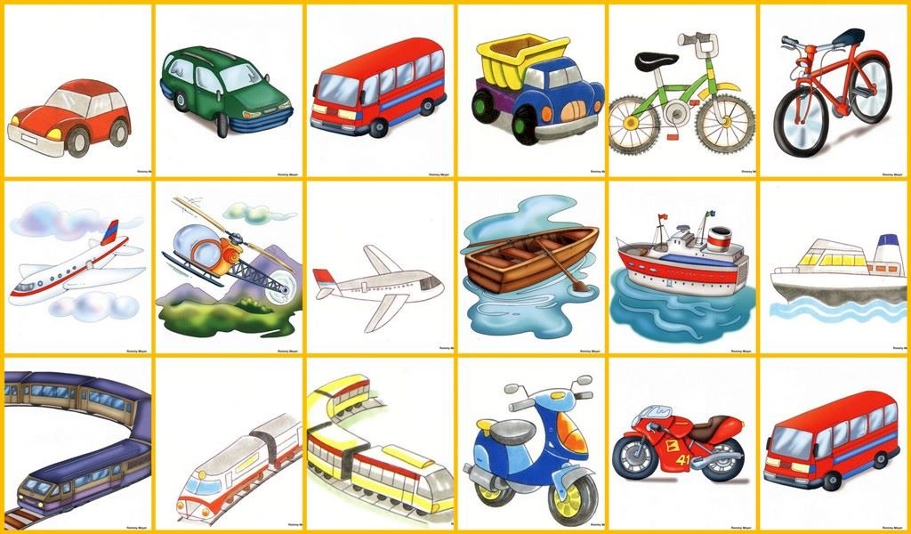 Środki transportu puzzle online