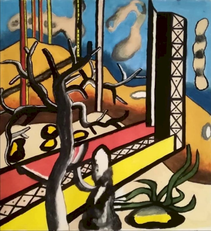 Interprétation d'Apolline sur Fernand Léger puzzle online