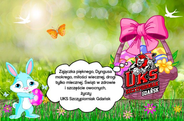 Wesołych Świąt-życzy UKS Szczypiorniak Gdańsk puzzle online
