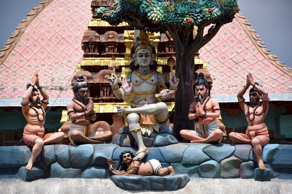 świątynia w Madurai w Indiach puzzle online