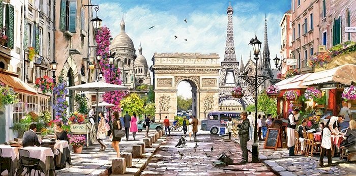 Paryskie widoki. puzzle online
