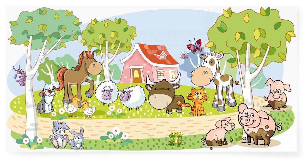 Zwierzęta na wsi puzzle online