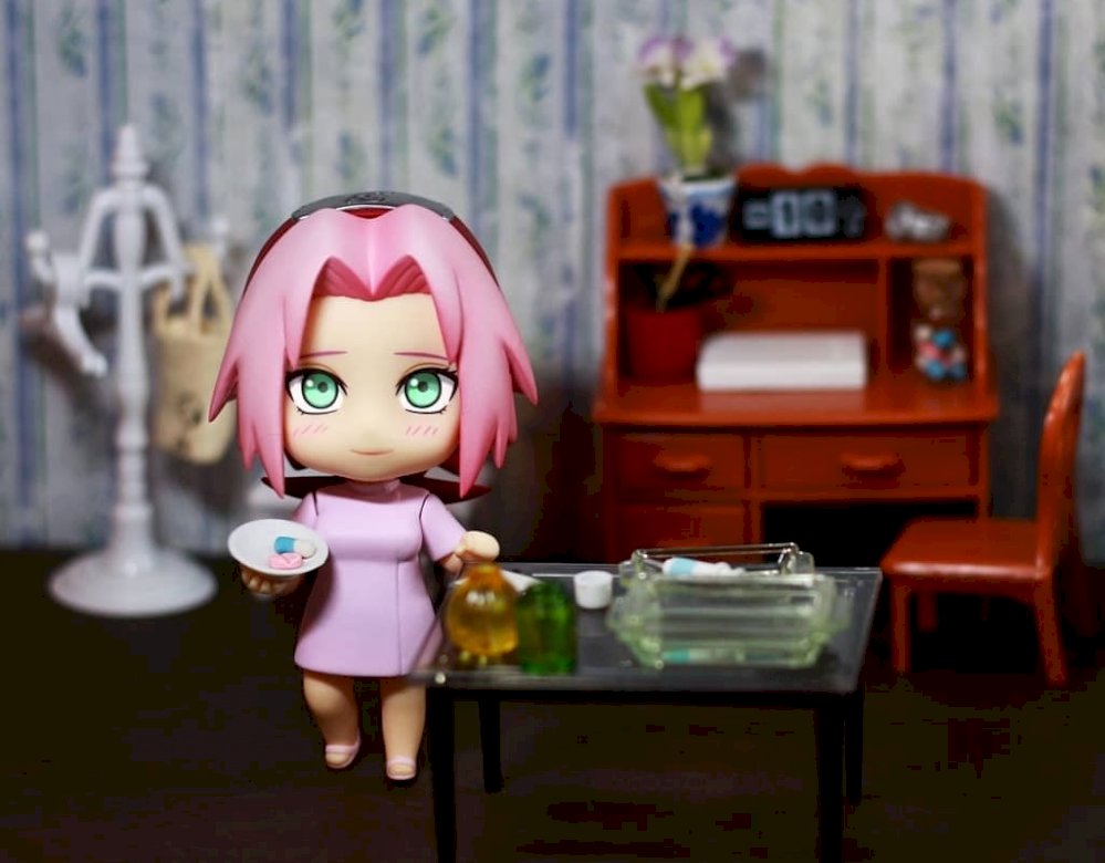 Sakura w domu puzzle online