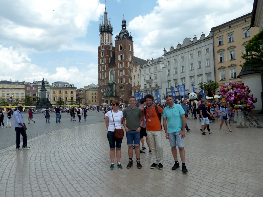 Zwiedzanie Krakowa puzzle online